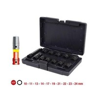 1/2 Zoll Sechskant-Kraft-Stecknuss-Satz, Kurz, 12-Tlg KS Tools 515.0112