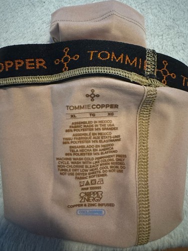 Tommie Copper Support Compression Elbow Sleeve Nude Size X-Large - Picture 8 of 8