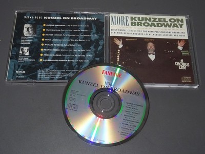 ERICH KUNZEL - MORE KUNZEL ON BROADWAY / CANADA-ALBUM-CD 1987 (EX)