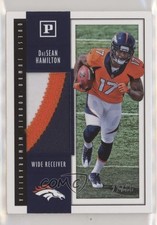 2018 Panini Quest Jumbo Rookie Memorabilia Prime 22/25 DaeSean Hamilton i6j