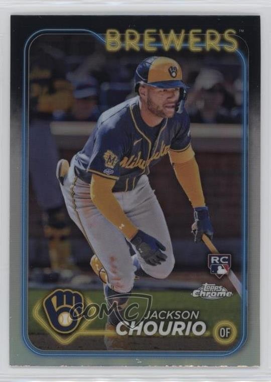 2024 Topps Chrome Refractor Jackson Chourio #161 04tk