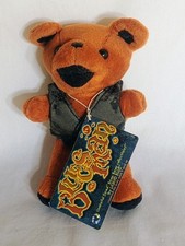 Grateful Dead Blues Man 7" Bean Bear Plush Stuffed Animal Liquid Blue Tag
