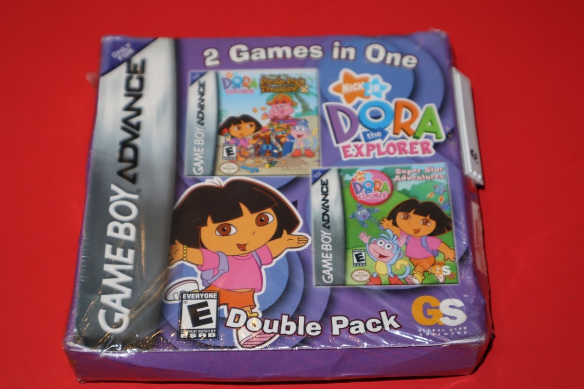 DORA THE EXPLORER DOUBLE PACK FOR NINTENDO GAME BOY ADVANCE GBA