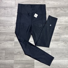 NWT Women's Sweaty Betty 7/8 Length Leggings 24" Inseam High Rise Black sz S
