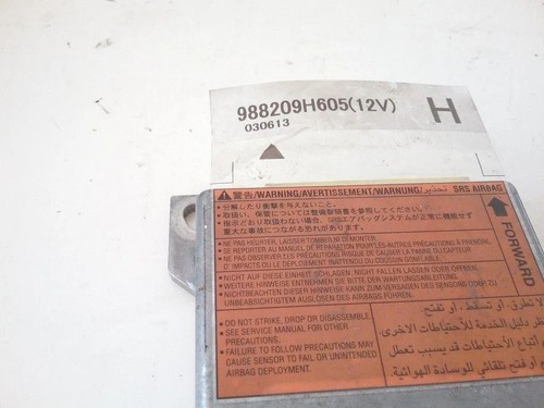 NISSAN X-TRAIL T30 Airbag-Steuergerät 988209H605 2.18 Diesel 100kw 20324340