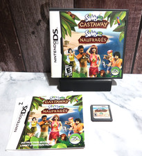 The Sims 2: Castaway (Nintendo DS, 2007) Complete W/ Manual CIB Tested Works