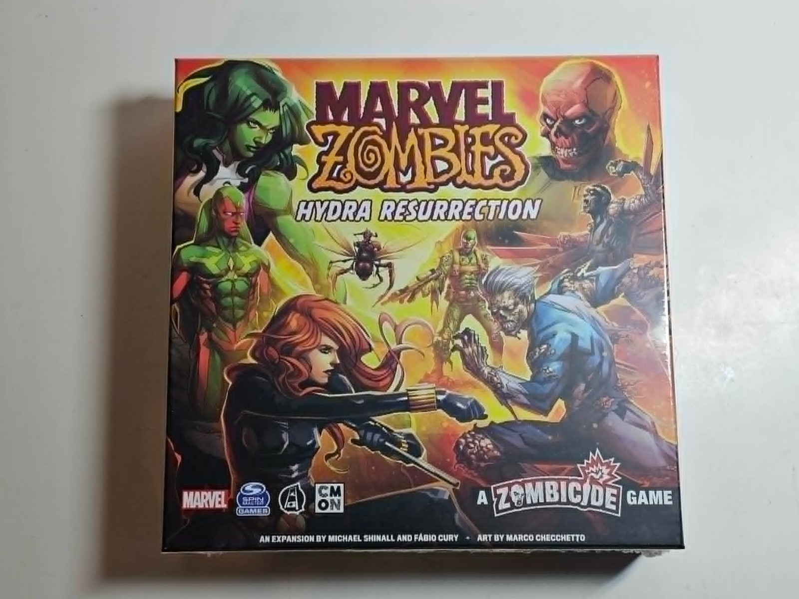 Marvel Zombies Hydra Ressurection KICKSTARTER EXCULSIVE Sealed Zombicide CMON
