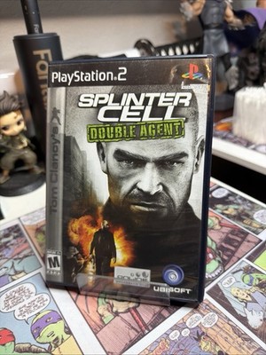 PS2 Tom Clancy's Splinter Cell Double Agent Manual Included NTSC Ubisoft Action