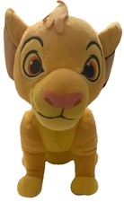 Disney Simba Plush 12  Lion King Stuffed Animal Soft Toy Cub EUC Gift