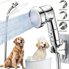 3 Mode Shower Head And Hose Set Universal High Pressure Shower Head Water Saving