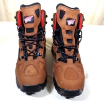 Red Wing TruHiker 6674 men's sz 8.5 D hiking boots brown leather ~ EUC