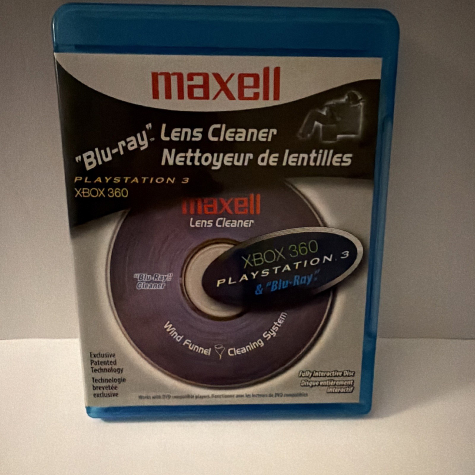 Maxell Blu-ray Lens Cleaner Disc for PlayStation 3 & Xbox 360 BR-LC 190054