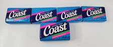 Vtg COAST 5 oz 7 oz Refreshing Deodorant Soap Bar Original Scent New -Lot of 5