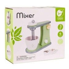 Classic World Wooden Mixer Kitchen Accessories Mixers Wooden Toys 3 4 5 6 Years