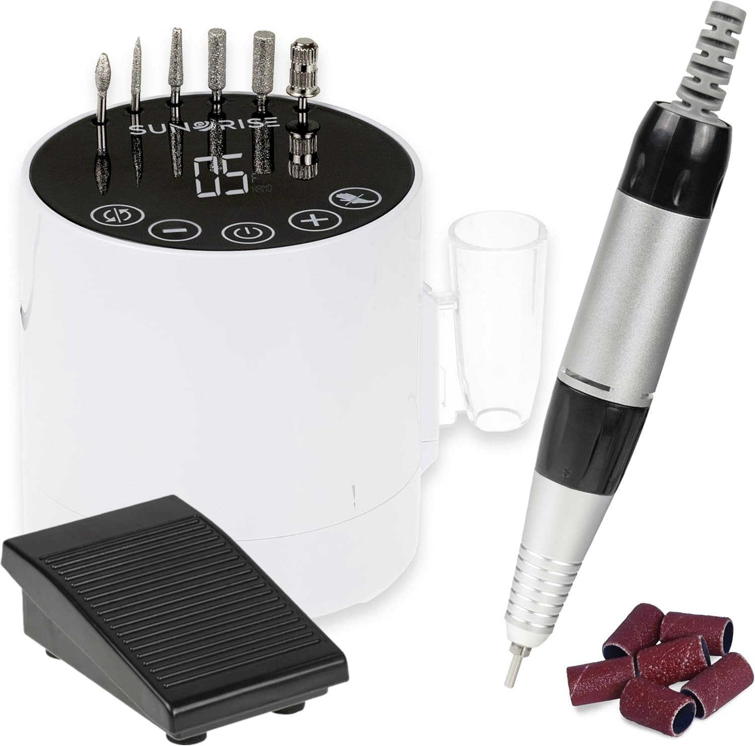 Fresa Unghie 35000 RPM Professionale: Lima Elettrica con Touch Control