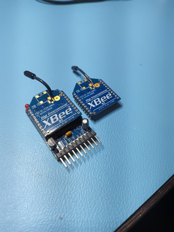 2x Digi XBee S1 ZigBee Modules with Adapter Board v1.1 - Arduino / Microcontrol