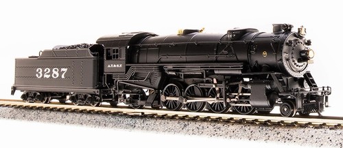 Locomotora de vapor Broadway Limited 5701 N ATSF USRA Heavy Mikado sonido #3285 | Condition: New: Other (See Details)