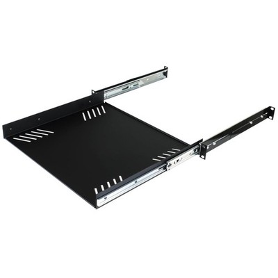 Sliding Rack Tray for 1U Space up to 15'' Deep