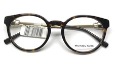 Michael Kors Eyeglasses Glasses MK4048 3293 Kea Brown Tortoise Gold 51mm No Case