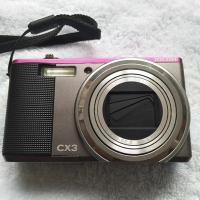 Ricoh CX3 Compact Digital Camera 10 MP 10.7xOptical Zoom 720p HD