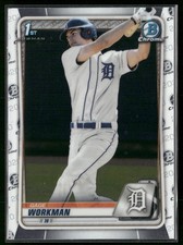 2020 Bowman Draft #BD-33 Gage Workman Chrome