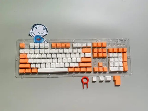 104Pcs Keyboard ABS Mechanical Backlit Keycaps For Gaming Cherry MX Key Caps New - Afbeelding 37 van 42