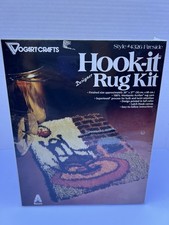 Vogart Crafts - Hook-It rug kit - Fireside 4326 Vintage Latch Hook Rug Kit NEW