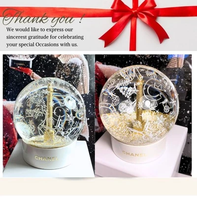 2025CHANEL Beaute Limited Edition Holiday Snow Globe new -GERMANY SELLER🐝