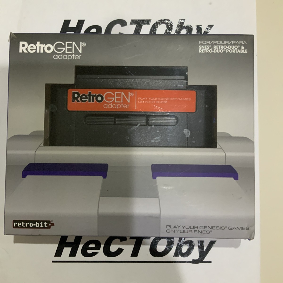 RetroGen (Retro-bit) Adapter For SNES Plays Genesis Games On SNES