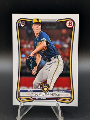 2026 Bowman   Jacob Misiorowski Rookie Card Base #35   Milwaukee Brewers