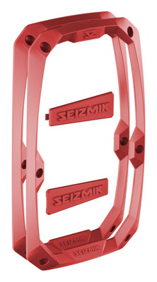 Seizmik 19023 Trim Kits for Embark ABS Side View Mirror, Red