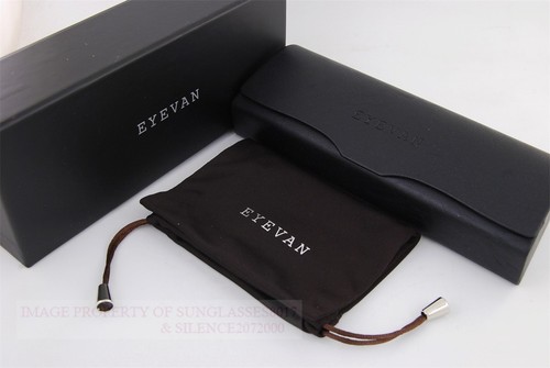 Brand New Eyevan Eyeglass Frames Forest G Gold Titanium 54mm - Picture 7 of 7