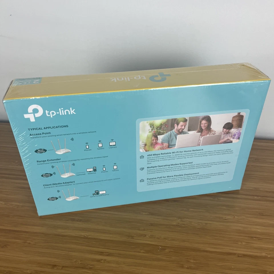 TP-Link N450 450Mbps Wireless Access Point  Range Extender TL-WA901N - Image 4 of 4