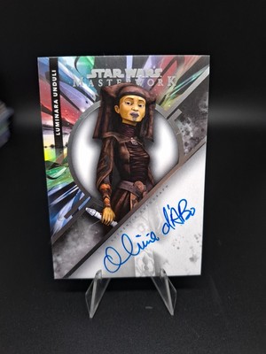 Luminara Unduli AUTO - 2022 Topps Star Wars Masterwork