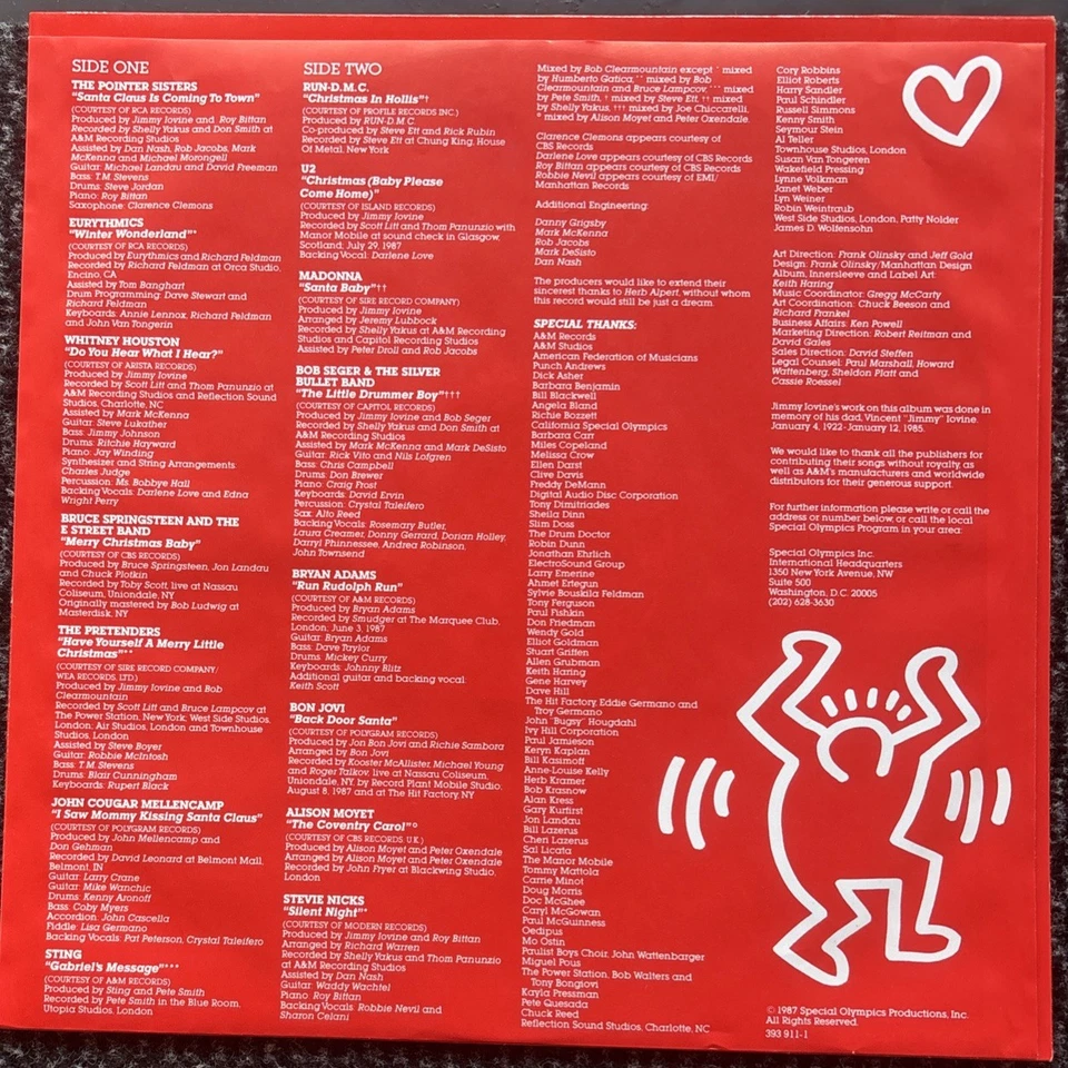 A Very Special Christmas - Original 1987 Vinyl LP - Bruce Springsteen U2 Sting - Bild 3 von 4