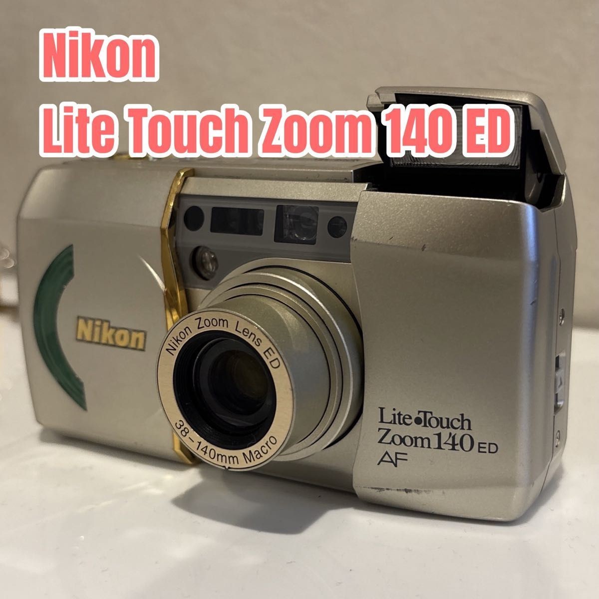 フィルムカメラ Nikon LiteTouch Zoom140ED AF Nikon Lite Touch Zoom 140 ED AF Compact Film Camera Tested Working