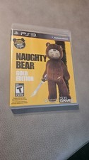 Naughty Bear Gold Edition CIB Tested For PS3 (Sony PlayStation 3, 2011) Complete