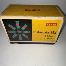 Kodak Instamatic M2 Movie Camera For Super 8 Movies in Box Untested