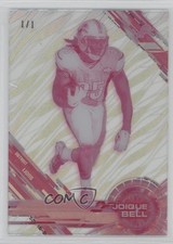 2015 High Tek Pattern 1 Grass/Waves Printing Proof Magenta 1/1 Joique Bell 7l6