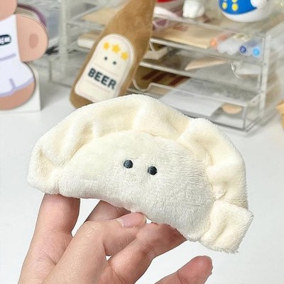 Cute Dumpling Keychains For Bag Pendant Creative Izakaya Food Plush Keychains