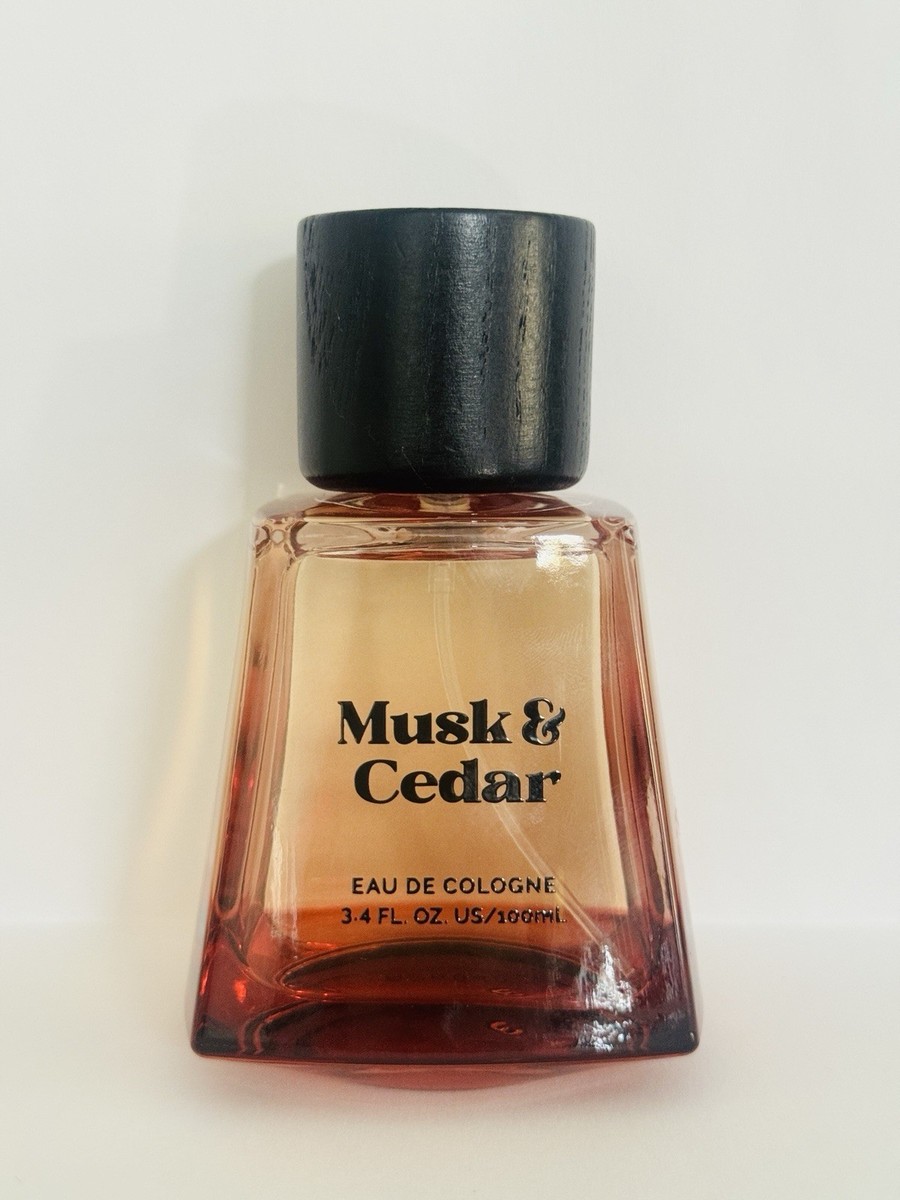 tobacco and musk cologne Unisex Tru Fragrance Musk & Cedar EDC Eau De Cologne Spray 3.4 Oz