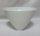 Vintage Corning Ware Milk Glass Shade 8" No. 820120 Waffle Pattern Diffuser #A
