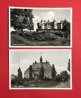 2 x AK RONNEBY in Schweden um 1935 Brunnshotellet und Tingshuset  ( 45382