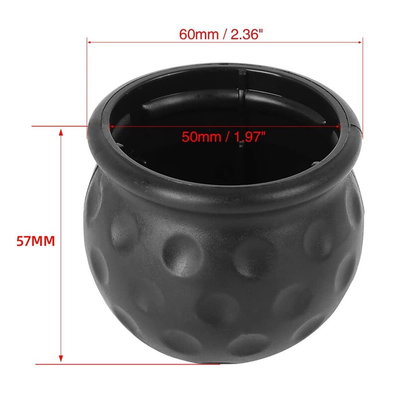 Couvercle D'Attelage Remorque En Forme De Masque à Gaz - Protection 50 Mm - Accessoire Voiture Fun (Violet)
