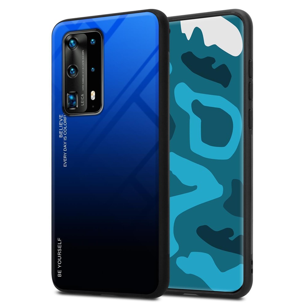 Case for Huawei P40 PRO / P40 PRO+ Phone Cover Tempered Glas TPU Silicone
