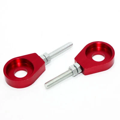 Red 12mm 76mm Chain Adjuster Bolts Tensioner PIT PRO Trail Quad Dirt Bike ATV - image 1 of 2
