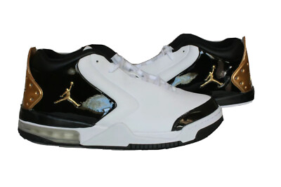 Size 11.5 - Air Jordan Big Fund Premium White Metallic Gold for