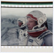 Interstellar Movie 70mm IMAX Film Cell Frame - Coop and Mann (18176)