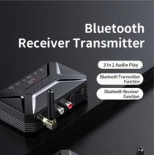 130FT Extend USB Bluetooth Receiver Wireless 3.5mm AUX RCA Audio Stereo Adapter