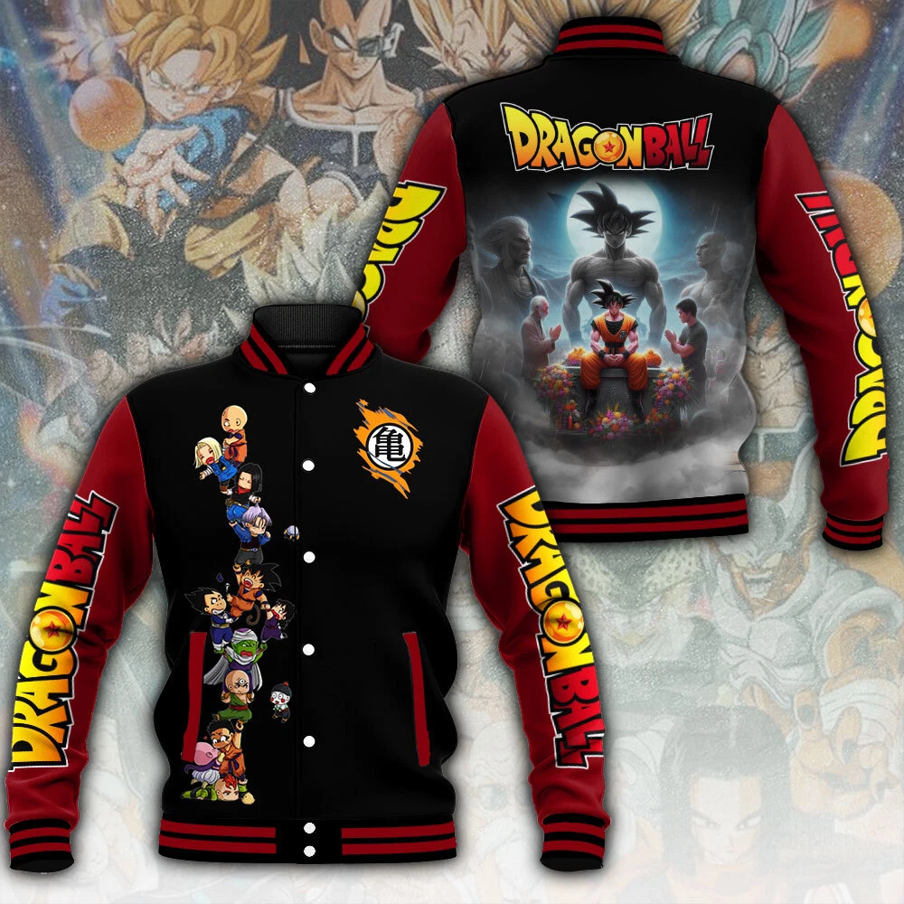 Drgon Bll Anime Baseball Jacket For Fan